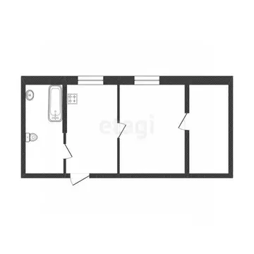 1-к кв. Костромская область, Кострома пос. Учхоза Костромской, 19 ...