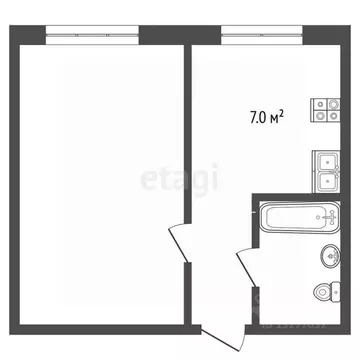 1-к кв. Ямало-Ненецкий АО, Муравленко Пионерская ул., 42 (34.3 м)