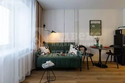 1-комнатная квартира: Тюмень, Харьковская улица, 85А (23 м)