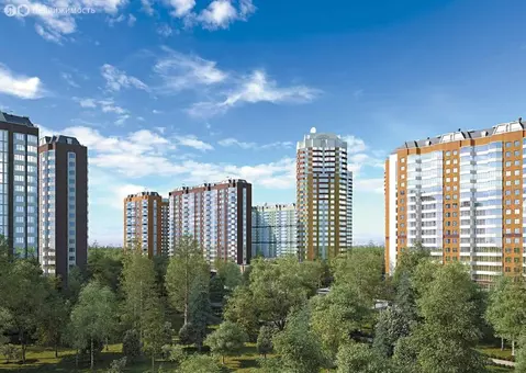 2-комнатная квартира: Московский, Солнечная улица, 7 (52 м)