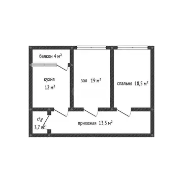 2-комнатная квартира: Махачкала, улица Ахмата-Хаджи Кадырова, 128 (72 ...