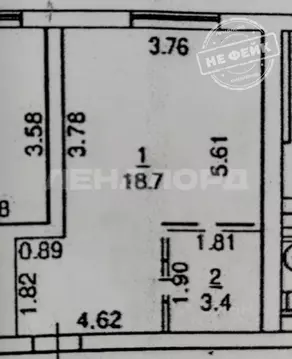 Студия Ростовская область, Ростов-на-Дону ул. Мечникова, 130 (22.0 м)