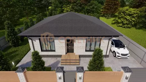 Дом в Краснодарский край, Северский район, Калужское с/пос, Калужская ...