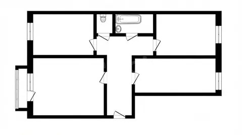 3-к кв. Ярославская область, Ярославль ул. Ньютона, 63к3 (62.6 м)
