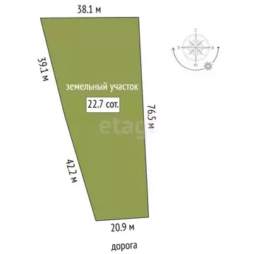 Участок в Тюменская область, Нижнетавдинский муниципальный округ, ...