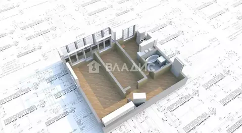 2-к кв. Иркутская область, Ангарск 86-й кв-л, 7 (40.7 м)