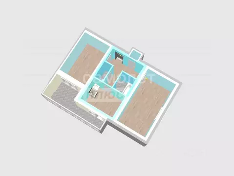 2-к кв. Краснодарский край, Туапсинский муниципальный округ, с. Небуг ...