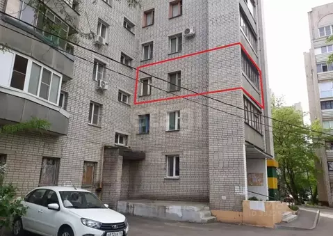 2-к кв. Воронежская область, Воронеж ул. Антонова-Овсеенко, 13 (47.0 ...