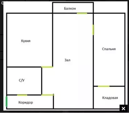 2-комнатная квартира: Королёв, микрорайон Первомайский, Советская ...