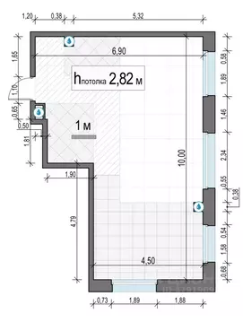 2-к кв. Московская область, Мытищи Белый Grad жилой комплекс (54.2 м)