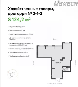 Торговая площадь в Свердловская область, Екатеринбург ул. Академика ...