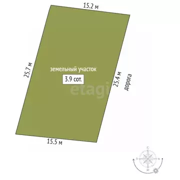 Участок в Башкортостан, Стерлитамакский район, Отрадовский сельсовет, ...