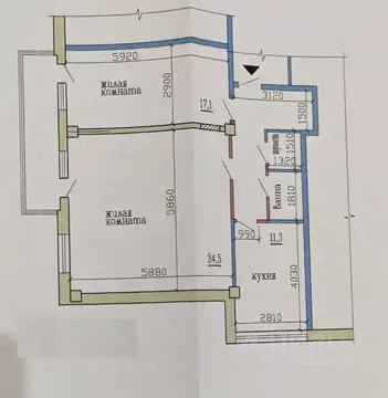 2-к кв. Ставропольский край, Ставрополь ул. Лермонтова, 121 (82.0 м)