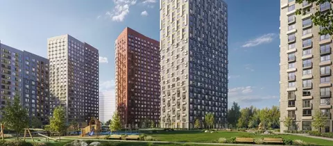 2-к кв. Московская область, Мытищи Яуза Парк жилой комплекс, к5 (48.9 ...