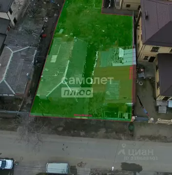 Участок в Краснодарский край, Краснодар Центральный мкр, ул. Братьев ...
