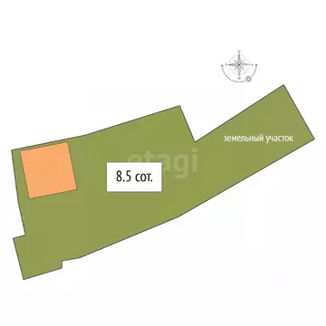 Участок в Алтай, Майминский район, пос. Дубровка Набережная ул., 14 ...