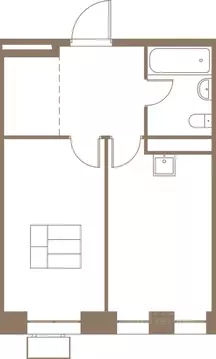 1-к кв. Московская область, Пушкино Фабрикант жилой комплекс, 1 (40.6 ...