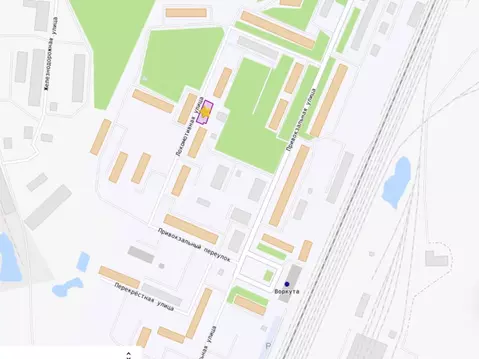 Участок в Коми, Воркута Локомотивная ул. (6.0 сот.)