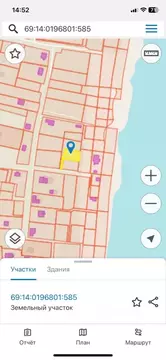 Участок в Тверская область, Кимрский муниципальный округ, д. Ваулино  ...