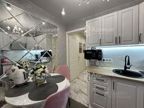 1-к кв. Волгоградская область, Волгоград ул. Германа Титова, 20А (33.1 ...