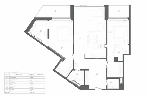 3-комнатная квартира: Москва, Садовническая набережная, 3-7 (121 м)