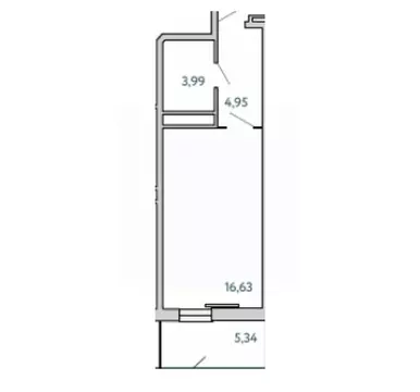 1-к кв. Крым, Ялта муниципальный округ, Виноградное пгт Космос Стей ...