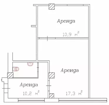 Помещение свободного назначения (38 м)