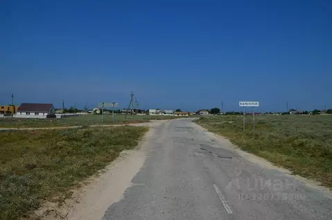 Участок в Крым, Ленинский район, Семисотское с/пос, с. Каменское  (6.0 ...