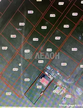 Участок в Омская область, Омский район, с. Пушкино  (14.45 сот.)