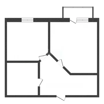 1-к кв. Калужская область, Совхоз Боровский с/пос, д. Кабицыно ул. ...