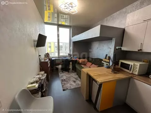 Квартира-студия: Симферополь, улица Беспалова, 110Ж (23.6 м)