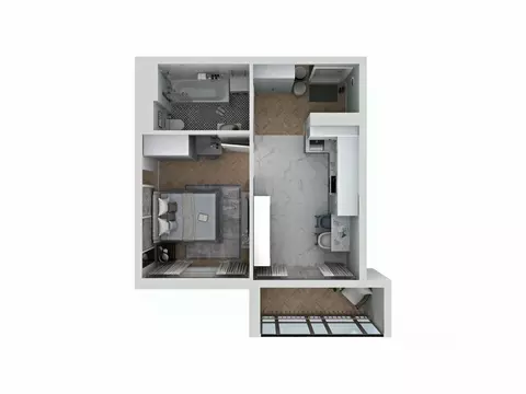 1-к кв. Челябинская область, Миасс Центральный территориальный округ,  ...