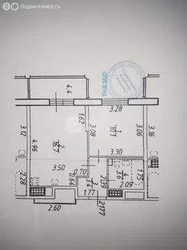 1-комнатная квартира: Санкт-Петербург, Плесецкая улица, 20к1 (33.8 м)