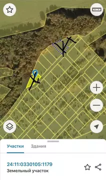 Участок в Красноярский край, Емельяновский муниципальный округ, Сухая ...