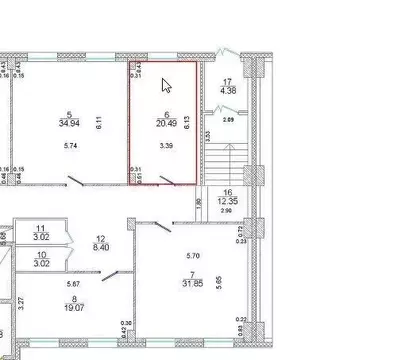 Торговая площадь (20.5 м)