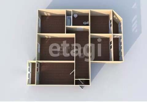 4-к кв. Сахалинская область, Южно-Сахалинск просп. Мира, 284А (79.0 м)