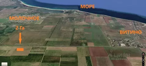 Участок в Крым, Сакский район, с. Молочное ул. Мира, 31 (200.0 сот.)