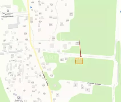 Участок в Тамбовская область, Тамбов городской округ, пос. Тригуляй, ...