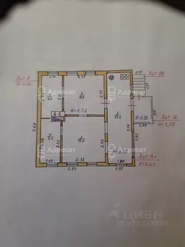 Дом в Волгоградская область, Волгоград ул. Олега Кошевого (48 м)