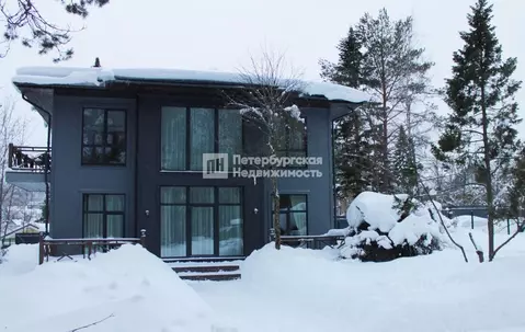 Дом в Ленинградская область, Приозерский район, Сосновское с/пос, ...