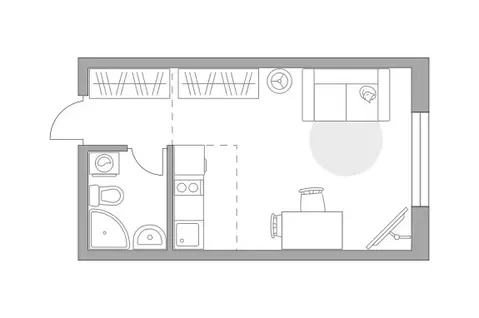 Квартира-студия: Московская область, городской округ Красногорск, село ...