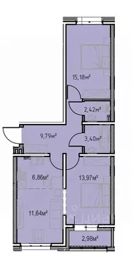 2-к кв. Иркутская область, Иркутск Иркутск-2 мкр, Зенит жилой комплекс ...