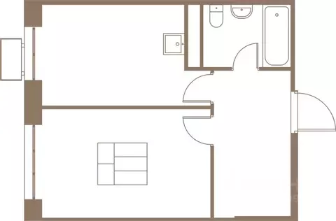 1-к кв. Московская область, Пушкино Фабрикант жилой комплекс, 1 (41.5 ...
