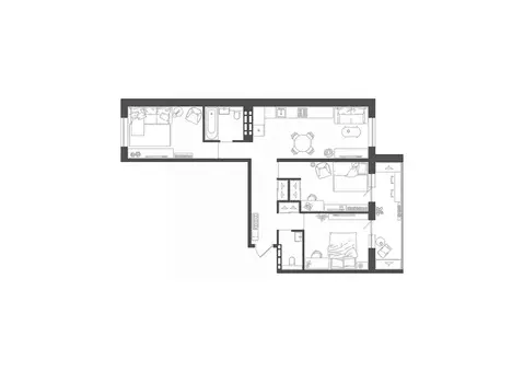3-к кв. Волгоградская область, Волгоград ул. Глазкова, 16 (73.2 м)