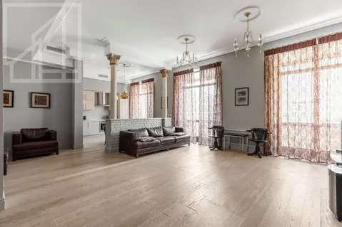 2-к кв. Москва 3-я Фрунзенская ул., 19 (89.0 м)