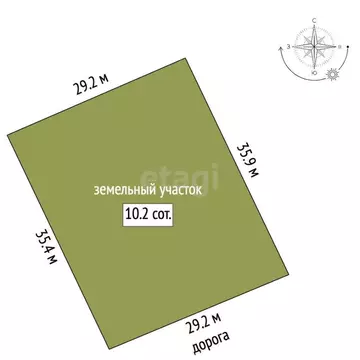 Участок в Мордовия, Лямбирский район, Берсеневское с/пос, СНТ Ясное ...