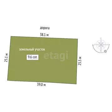 Дом в Тюмень, СНТ Текстильщик, Солнечная улица (20 м)