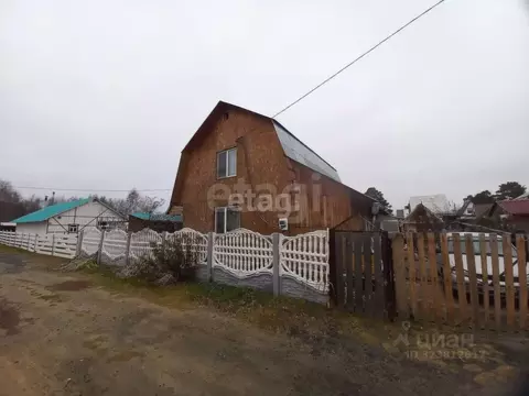 Дом в Тюменская область, Тюменский муниципальный округ, Целинное СНТ  ...