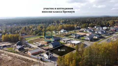 Участок в Ленинградская область, Выборгский район, Первомайское с/пос, ...