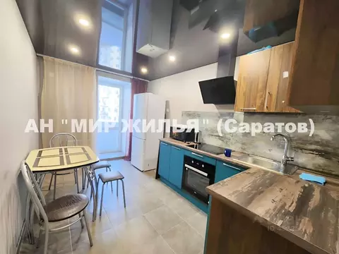 1-к кв. Саратовская область, Саратов ул. Имени Ф.А. Блинова, 52А (38.0 ...